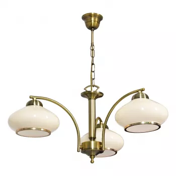 Activejet Classic nástenné svietidlo závesné RITA Patina Triple 3xE27 pre obývačku