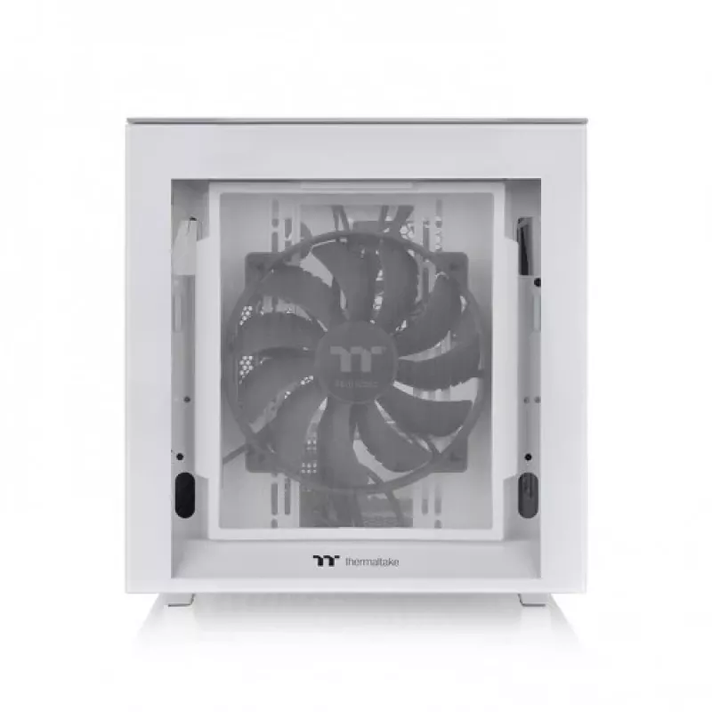 Thermaltake Divider 200 TG Snow Micro skriňa, biela, tvrdené sklo