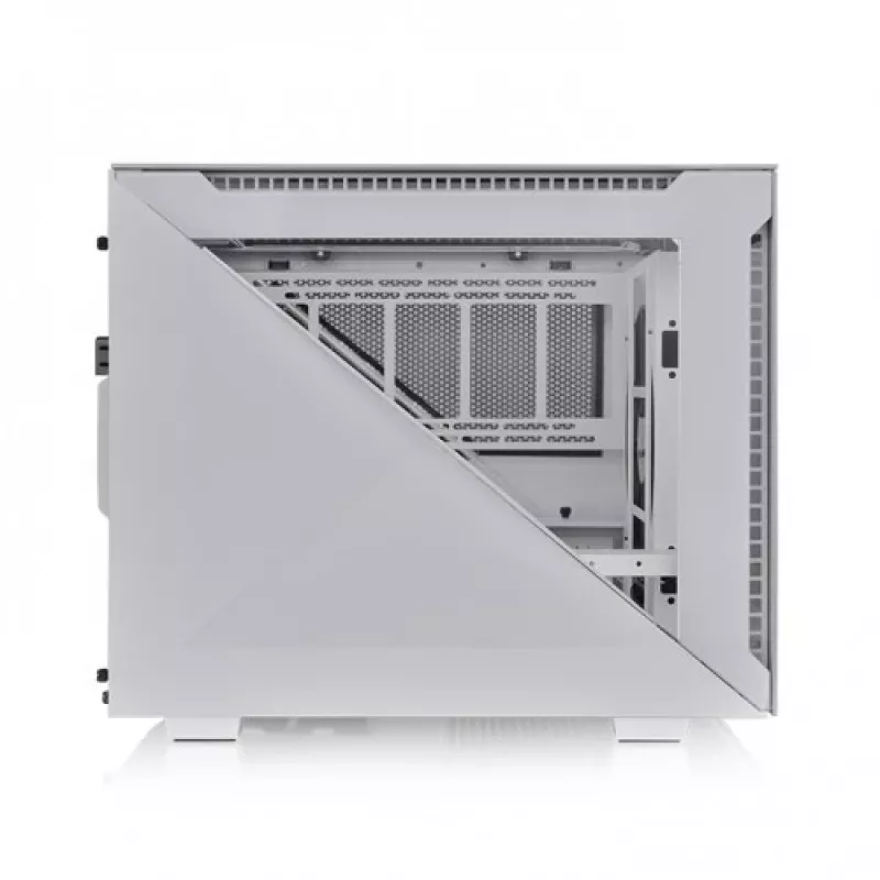 Thermaltake Divider 200 TG Snow Micro skriňa, biela, tvrdené sklo
