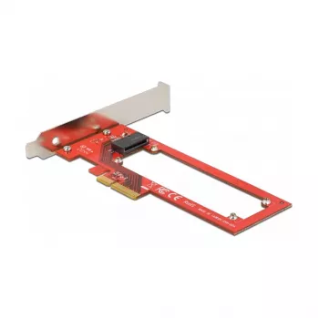 Delock PCI Express x4 karta na 1 x EDSFF E1.S slot - Low Profile