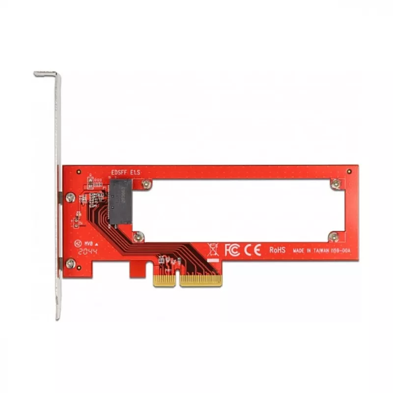 Delock PCI Express x4 karta na 1 x EDSFF E1.S slot - Low Profile