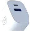 3MK FlowPower 30W USB-A USB-C PD 3.0 QC 4+ nástenná nabíjačka biela