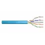 DIGITUS CAT 6A inštalačný kábel U/UTP Dca AWG 23/1 LSOH 100m modrý rolka