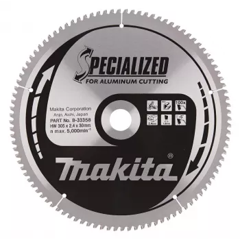 Makita kotúč píly 305x30x100T špecializovaný na hliník