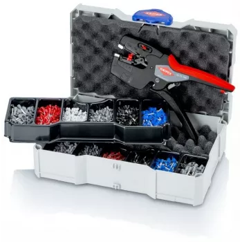 KNIPEX 97 90 27 crimp sada pre dutinky, 13-dielna, 0,08-10 mm², samonastaviteľná