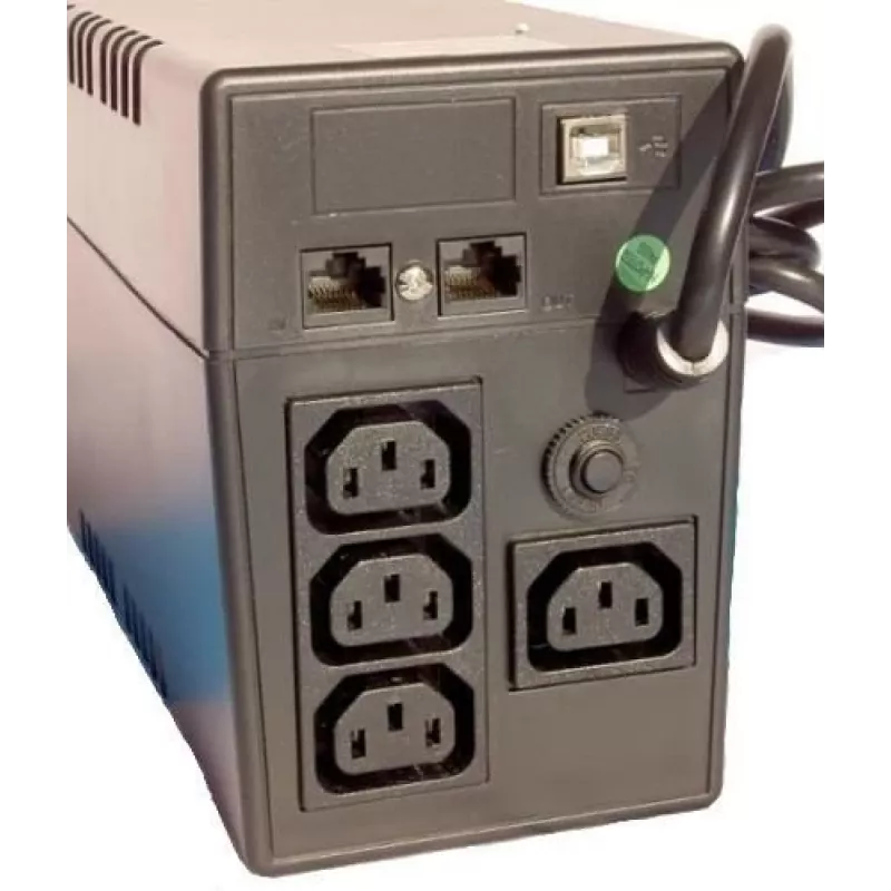 Orvaldi VPS 800 UPS neprerušiteľné napájanie Line-Interactive 0,8 kVA 480 W 4 AC výstupy