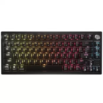 CORSAIR K65 PLUS Wireless 75% mechanická klávesnica, Hot-Swappable, MLX Red Tactile Switches, Per-Key RGB, QWERTY English, čierna