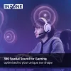 Sony INZONE H5 bezdrôtový herný headset over-ear s mikrofónom biely