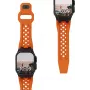 URBAN ARMOR GEAR UAG Monarch remienok pre Apple Watch Ultra/44/45/46mm - oranžový / Titanium Black