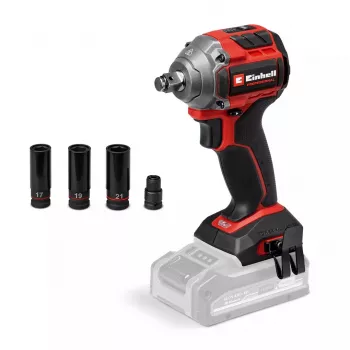 Einhell TP-CW 18/260-C 2700 RPM Červený akumulátorový rázový uťahovač (prístroj bez batérie)