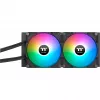 Thermaltake TH280 V2 ARGB All-in-One kvapalinový CPU chladič, 280mm radiátor, 2x140mm PWM ventilátory, medená chladiaca doska, adresovateľné RGB osvetlenie
