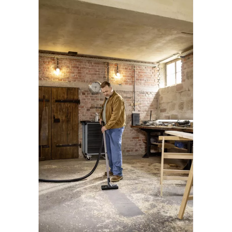 Kärcher WD 7 Control P S 30/6/35/T Vysávač na mokro a sucho, 1400 W, 30 L, Nerezová oceľ