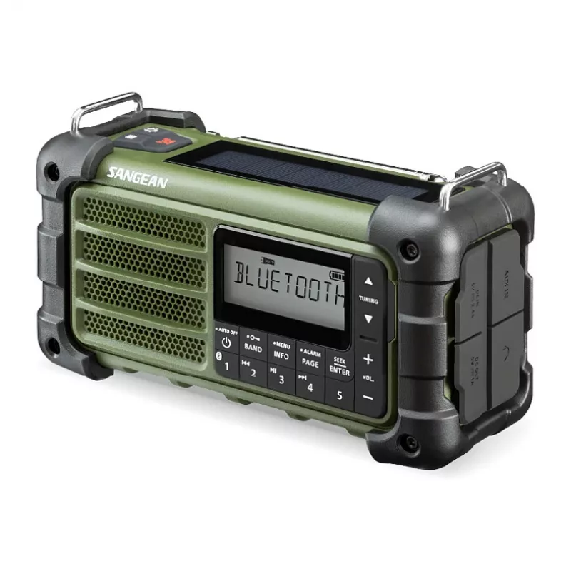Sangean MMR-99 AM/FM Prenosné núdzové rádio Lesná zelená
