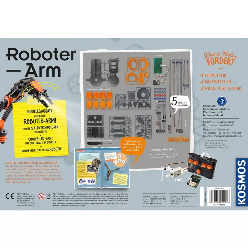 KOSMOS Robotické rameno Experimentálna súprava 620028