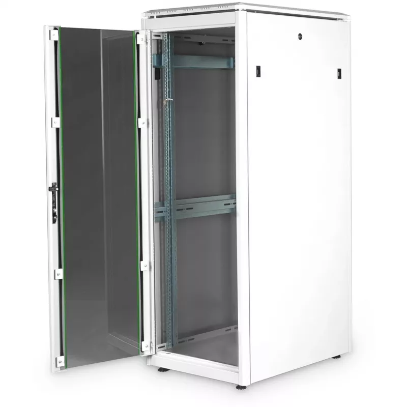 DIGITUS Unique Series Sieťový rozvádzač 32U 600x800mm Svetlo sivý
