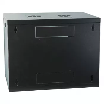 EFB-ELEKTRONIK 19 palcové nástenné puzdro 9U, pevné, jednodielne, RAL 9005, hĺbka 450 mm (691709VTS.45)