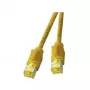 EFB-Elektronik RJ45 patch kábel Cat.6A S/FTP LSZH Draka UC900 TM31 žltý 20m