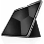 STM Dux Plus folio pre iPad Pro 11 palcov / iPad Air 4./5. generácia - čierna/transparentná