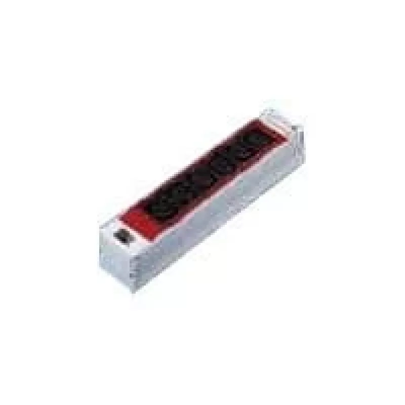 Rittal Power Distribution Unit - 6 x IEC C13 zásuvky, 1U rackmount, 10A, 230V, 2m kábel, čierna