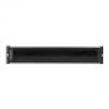 Lanberg AK-1106-B kefový panel pre vstup káblov pre skriňu FF01 19", čierny