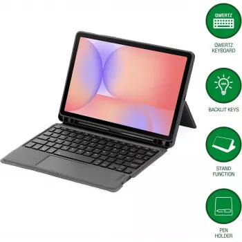 4smarts Keyboard Case Solid Pro QWERTZ pre Samsung Galaxy Tab S10 Lite (496609)