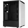 Aerocool Bionic V1 Midi-Tower, RGB, temperované sklo - čierna/biela