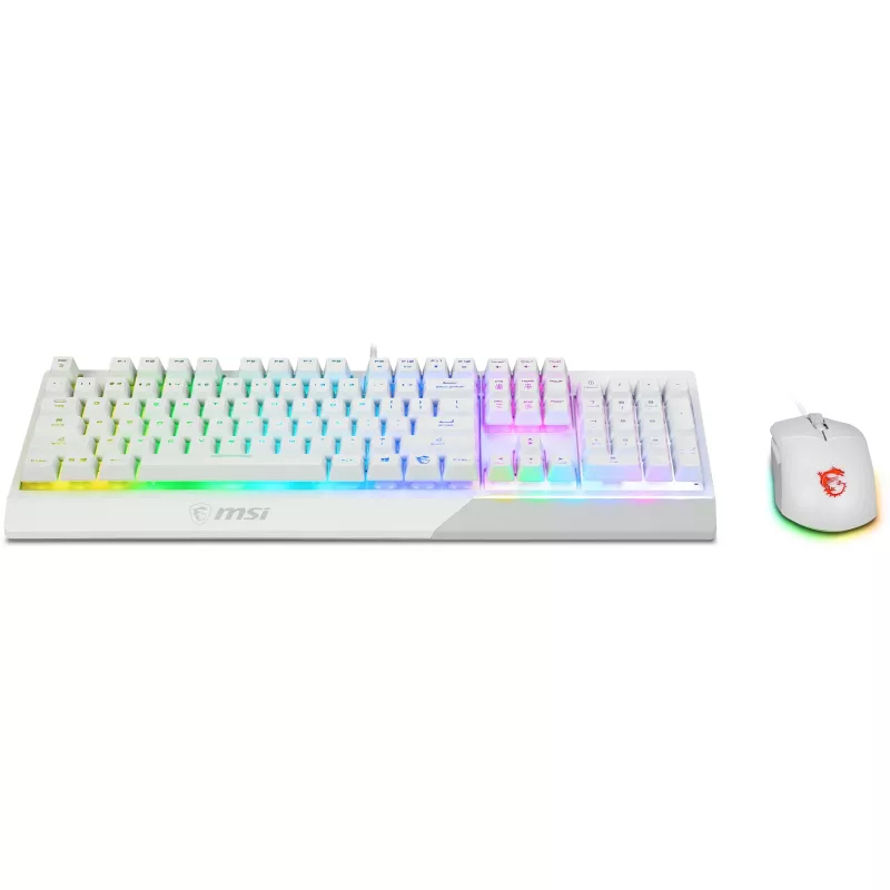 MSI Vigor GK30 Combo White sada hernej klávesnice a myši (DE Layout)