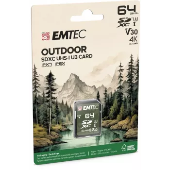 EMTEC SDXC 64GB UHS-I U3 V30 Outdoor pamäťová karta