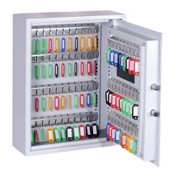 OLYMPIA GOsafe 50B kľúčový trezor, polypropylén (PP), sivý, 71 hákov, kód, 450 x 360 x 120 mm
