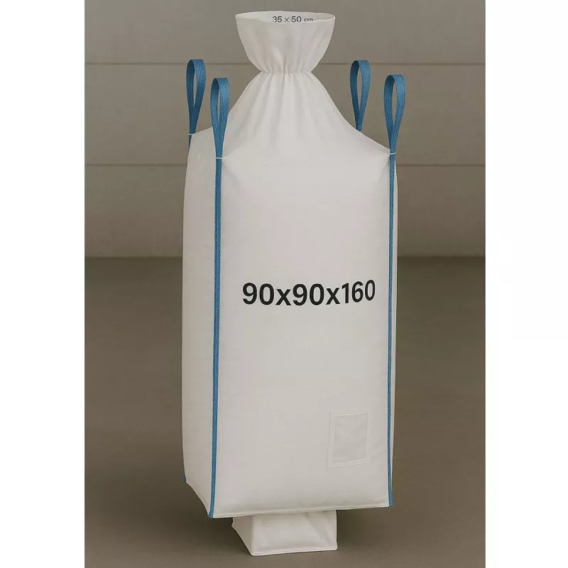 EXTRALINK Big Bag U+2 90x90x160cm 1000kg s výpustným hrdlom