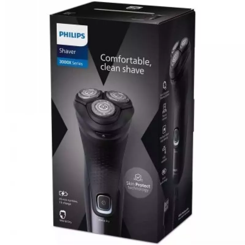 Philips 3000X Series X3051/00 nabíjací holiaci strojček tmavomodrá kráľovská modrá