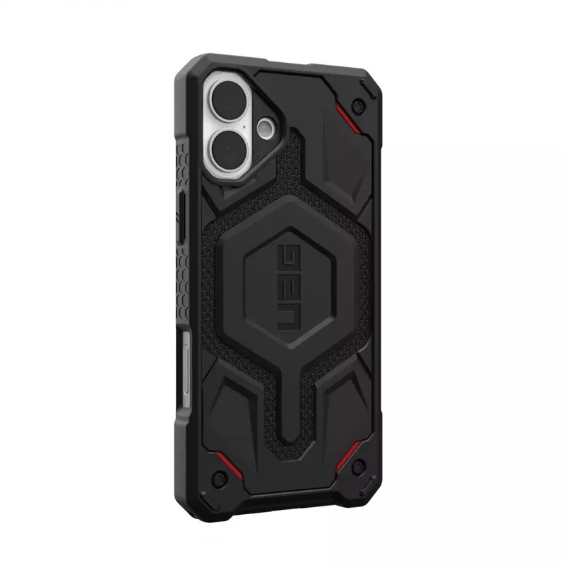 UAG Monarch Pro Kevlar puzdro na telefón pre Apple iPhone 16 Plus, 6,7 palca, čierna