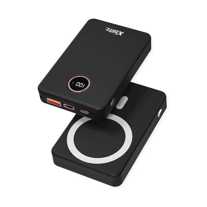 XBLITZ MAGBOOST 10000mAh bezdrôtová power banka čierna