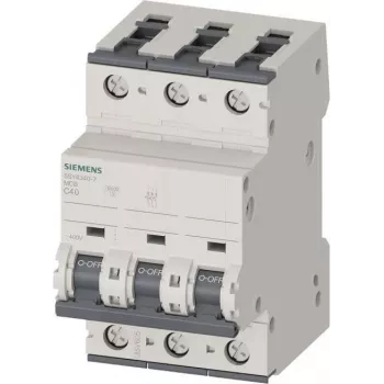 SIEMENS MCB 40A 3-pólový C 5SY4340-7