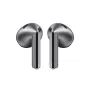 Samsung Galaxy Buds3 True Wireless Stereo (TWS) in-ear headset s aktívnym potlačením hluku, Bluetooth 5.4, IP57, strieborná