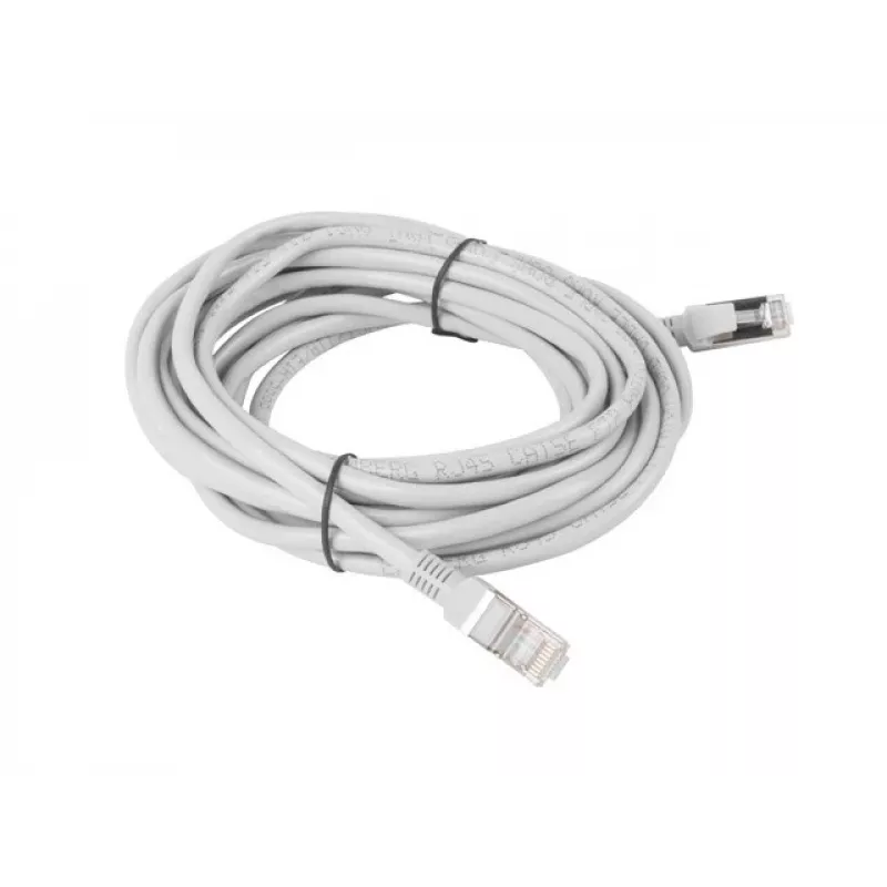 Lanberg PCF5-10CC-0500-S Cat5e F/UTP (FTP) patch kábel 5 m sivý