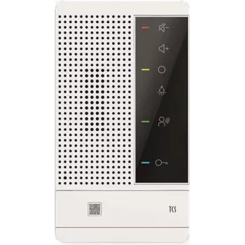 TechniSat TCS audio vnútorná stanica ISWM7000-0140 (polárna biela, montáž na omietku, handsfree, 4 tlačidlá)