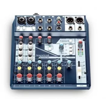 Soundcraft Notepad-8FX analógový mixpult s efektmi Lexicon