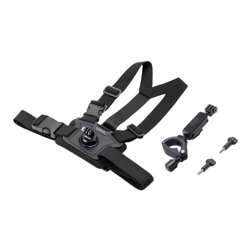 DJI Osmo Action Bike Accessory Kit - držiak na riadidlá a hrudník pre Osmo Action 3, Action 2, Osmo Action