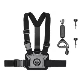 DJI Osmo Action Bike Accessory Kit - držiak na riadidlá a hrudník pre Osmo Action 3, Action 2, Osmo Action