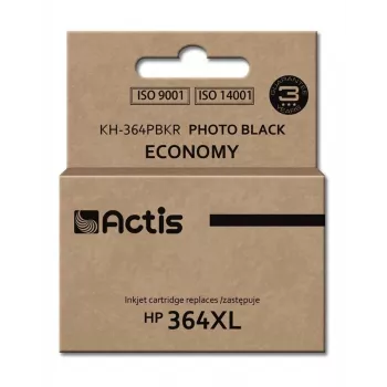 Actis KH-364PBKR atramentová kazeta (náhrada za HP 364XL CB322EE; štandardná; 12 ml; fotoatrament čierna)