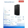 Lenovo ThinkCentre M90s Gen 5 SFF stolový počítač, Intel Core i5-14600, 16GB RAM, 512GB SSD, Intel UHD 770, DVD-RW, Wi-Fi, Bluetooth, Windows 11 Pro, čierny, 3 roky on-site + 1 rok Premier Support