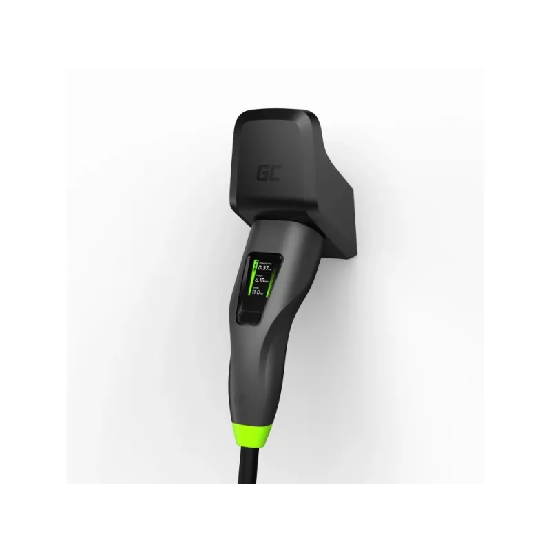 Greencell Habu Holder držiak EV nabíjacieho kábla pre Type-2 konektor - čierny
