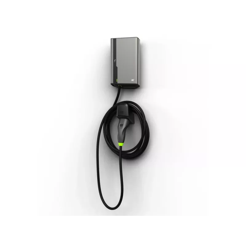 Greencell Habu Holder držiak EV nabíjacieho kábla pre Type-2 konektor - čierny
