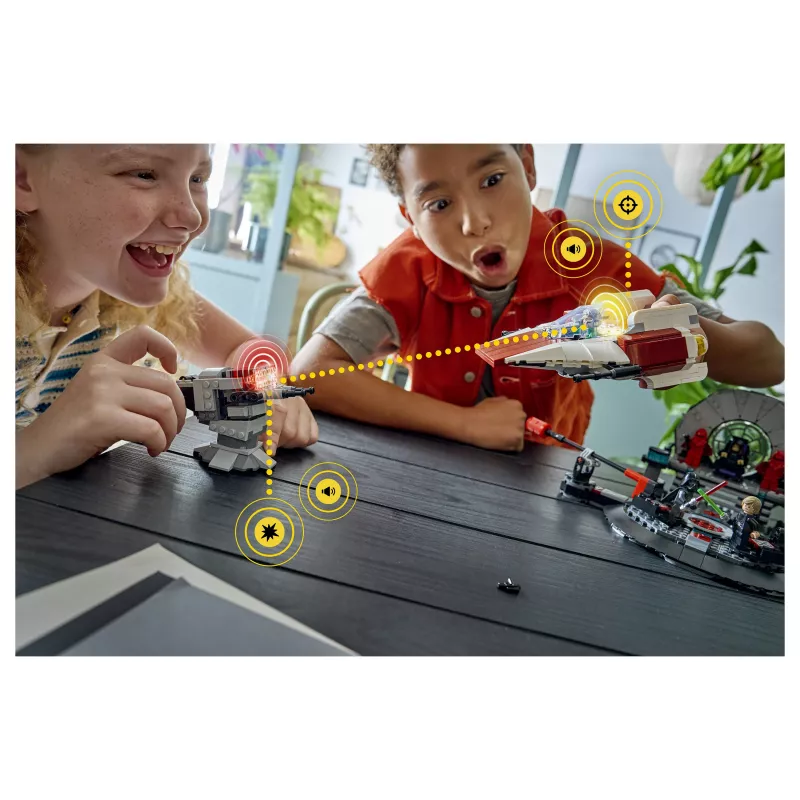 LEGO Star Wars SMART Play: A-Wing a súboj v trónnej sieni (75427)