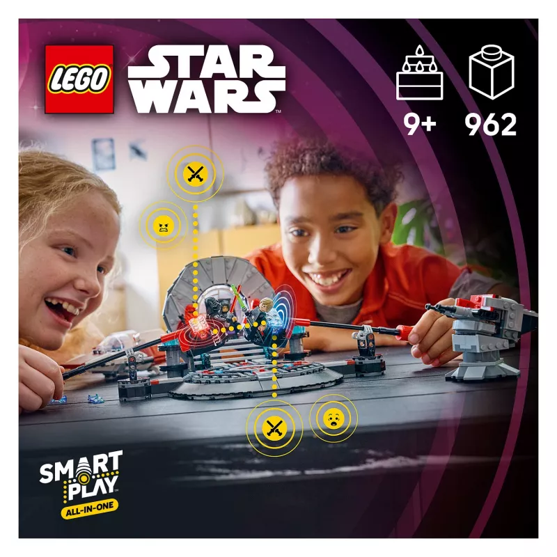 LEGO Star Wars SMART Play: A-Wing a súboj v trónnej sieni (75427)