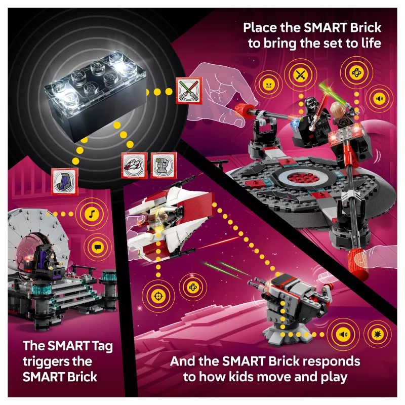 LEGO Star Wars SMART Play: A-Wing a súboj v trónnej sieni (75427)