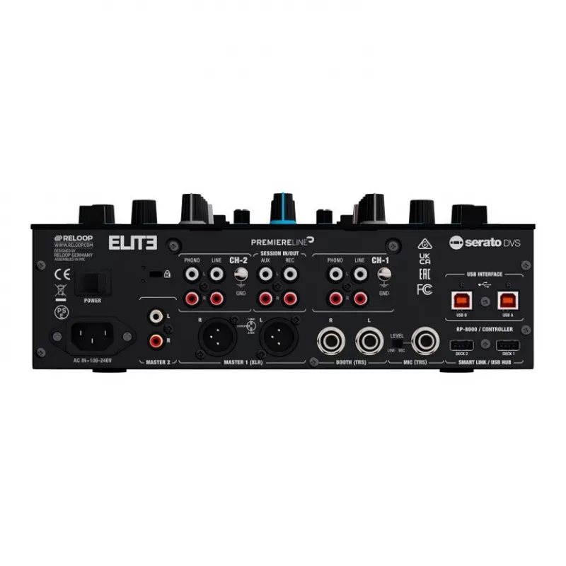 RELOOP Elite – profesionálny 2-kanálový DVS mixér pre Serato DJ Pro