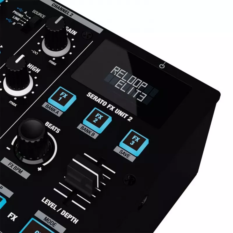 RELOOP Elite – profesionálny 2-kanálový DVS mixér pre Serato DJ Pro