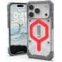 URBAN ARMOR GEAR UAG Pathfinder MagSafe puzdro a odnímateľný lanyard set pre Apple iPhone 17 Pro - Active Lava (Transparent Red) a Black/Graphite